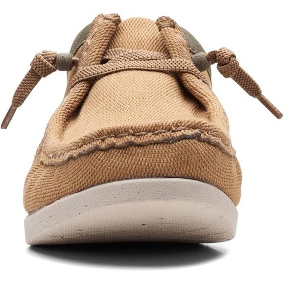 NWT Clarks Collection Men's ShacreLite Moc Oxford, Dark Sand Combi, 8 Wide US - Picture 6 of 7